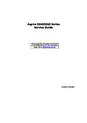 Free Acer Aspire 5540 5560 service manual