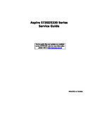 Free Acer Aspire 5730Z 5330 service manual