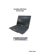 Free Acer TravelMate 6492 service manual