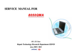 Free Clevo Mitac 8050QMA service manual