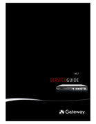 Free Gateway P-78 service manual