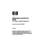 Free HP/Compaq HP Compaq NC4400 service manual