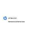 Free HP/Compaq HP Mini 5101 service manual