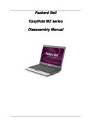 Free NEC/Packagrd Bell EasyNote MZ service manual