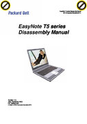Free NEC/Packagrd Bell EasyNote T5 service manual