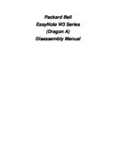 Free NEC/Packagrd Bell EasyNote W3 Dragon A service manual