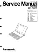 Free Panasonic CF-1000 service manual